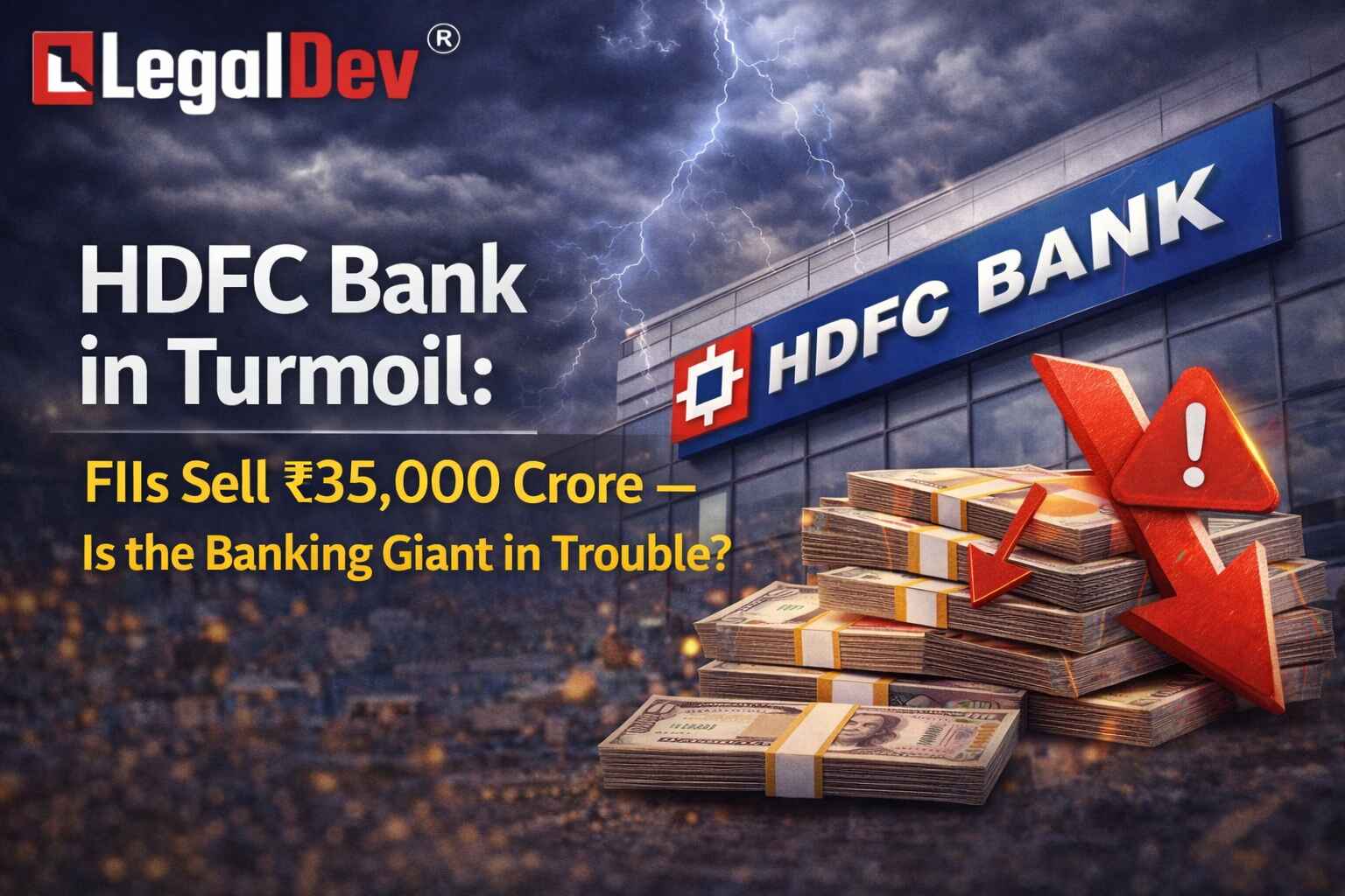 HDFC Bank faces turmoil amid sell-off
